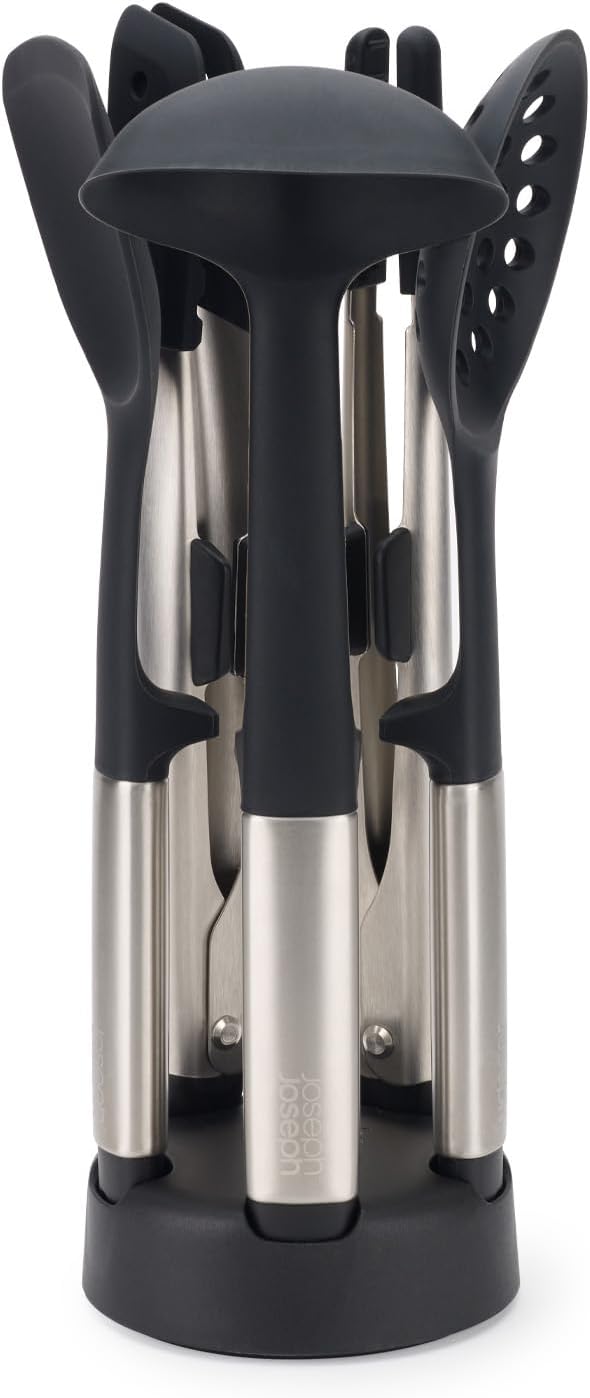 Joseph Joseph Elevate Fusion 5-piece Silicone Utensil Set with Storage Stand