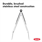 OXO Good Grips 12-Inch Stainless-Steel Locking Tongs
