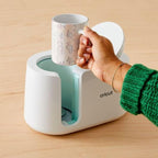 Cricut Ceramic-Coated Mugs, 15 Oz, 36 Count, White - Dishwasher & Microwave Safe, Compatible with Cricut Mug Press & Infusible Ink, Ideal for Crafts and Printing