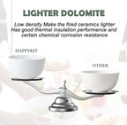 HAPPY KIT Ceramic Mixing Bowls Set, Nesting Bowls Set For Kitchen,Large 5/3/1.5 Quart Bowl Set of 3, Prep Serving Bowl for Baking and Mixing Salad,Oven, Microwave and Dishwasher Safe