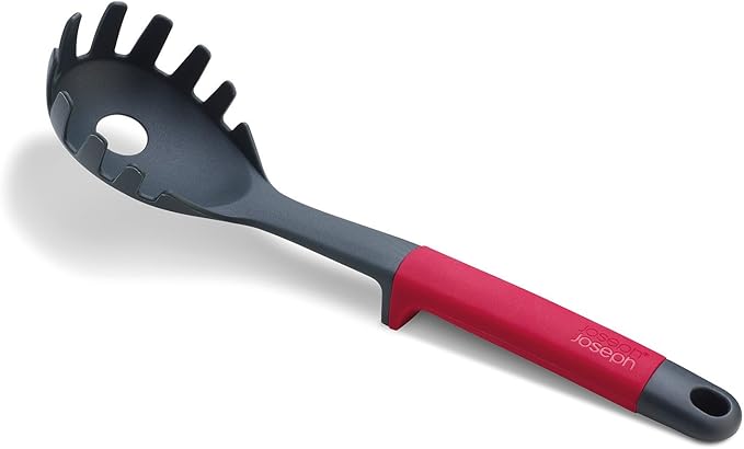 Joseph Joseph Carousel Nylon Kitchen Utensil Tool and Gadget Set with Rotating Storage Stand, 6-Piece Non Stick Tools with Ergonomic Handles, Multicolor