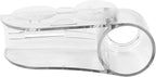 Spectrum Royo Clear Sponge and Brush Holder for Kitchen Sink with Dual Suction Cups, Sink Holder for Brush and Sponge, Kitchen Sponge and Brush Holder Frees Counter Space with Water Drain Design
