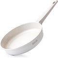 THE ROCK SOHO 9.5-Inch Ceramic Non Stick Frying Pan – Nothing Sticks, Never Warps, Lasts Longer, Non Toxic Skillet with Heat-Resistant Handle, PTFE PFOA & PFAS Free, Oven & Dishwasher Safe, Cream