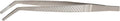 Mercer Culinary 18-8 Stainless Steel Precision Plus Chef Plating Tong, Curved Tip, 6-1/8 Inch