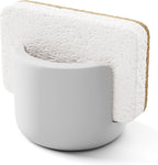 Diatomite Sponge Holder for Kitchen Sink, Quick Dry Diatomaceous Earth Compact Stone Dish Sponge Tray for Countertop