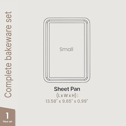 BAKKEN Kitchen Baking Pans - Nonstick Blue Coating, 13.58’’ × 9.65’’ Commercial Grade Carbon Steel Cookie Sheet, Diamond Texture Bottom, PFOA, PFOS, PTFE Free, Oven Safe Tray (450°F), Blue