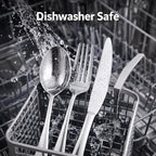 Silverware Set 20-Piece, Stainless Steel Flatware Cutlery Set for 4, Mirror Polished, Dishwasher Safe, Tableware Set for Home, Kitchen, Wedding, Party