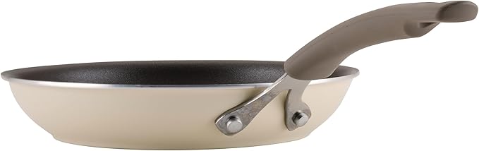 Rachael Ray Cook + Create Nonstick Frying Pan/Skillet, 10 Inch - Almond
