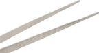 Mercer Culinary 18-8 Stainless Steel Precision Plus Chef Plating Tong, Straight, 11-3/4 Inch