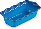 Le Creuset Stoneware Heritage Fluted Loaf Pan, 9", Marseille