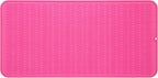 MicoYang Silicone Dish Drying Mat for Multiple Usage,Easy clean,Eco-friendly,Heat-resistant Silicone Mat for Kitchen Counter or Sink,Refrigerator or Drawer Liner Rose 5XL 36inches x 18inches