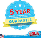 LOLA Replacement Head for The Original Dishwashing & Vegetable Brush, Birch Hardwood & Nylon Poly Bristles, Reusable & Washable - 1 Pack