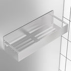 4 Pack Magnetic Spice Storage Rack Organizer for Refrigerator and Oven, Silver Fridge Organizers and Storage