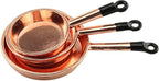 TAODAN Dollhouse Kitchen Cookware 1/12 Scale Miniatures Metal Frying Pans, Kettle, Copper Pots with Lids for Dollhouse Kitchen Accessories Christmas Birthday Gift Miniature Stovetop Cookware