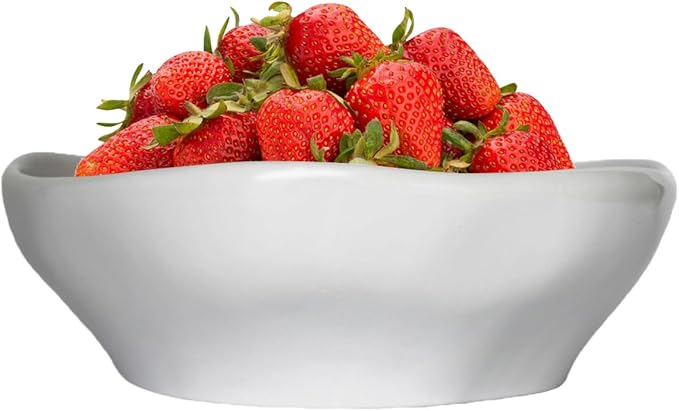 9" Serving Bowls, Large Oval Serving Dishes for Wedding and Dinner Parties, 42 Oz for Salad, Side Dishes, Pasta, Microwave & Dishwasher Safe