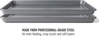 Calphalon Titan Steel Core 2 Piece, 12 x 17 Inch Nonstick Cookie Sheet