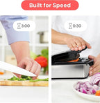Fullstar The Original Pro Chopper - Vegetable Chopper and Spiralizer, Food Chopper with Container, Fruit Slicer, Kitchen Gadgets & Accessories, Home Essentials (4 in 1, Stainless Steel)