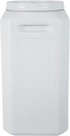 Vittles Vault Traditional Pet Food Storage Container For Dog Kibbles/Bird Seed/Oatmeal/Rice/Flour/Cereal, BPA Free Plastic, Sealed Airtight For Cat Food, Up To 80 lb, Made in USA, With Scoop, Gray
