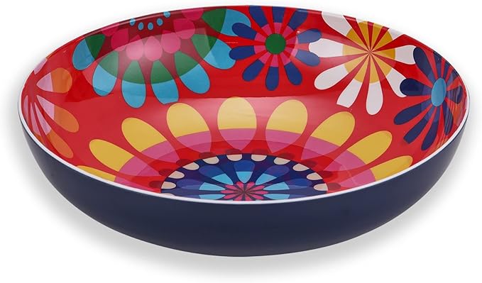 French Bull 11.75" Serving Bowl - Melamine Dinnerware - Salad, Mixing, Pasta (Festival)