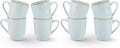 famiware Jupiter Coffee Mugs Set of 4, 14 OZ Coffee Mug, Microwave and Dishwasher Safe, Coffee Cups with Handle for Coffee, Tea, Cocoa, Milk, Light Blue (Pack of 2)