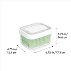 OXO, Good Grips Storage Container, White, 1.6 Quart
