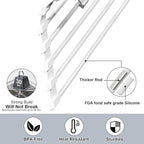 HANZENMA Triangular Sink Rack, Multi-Functional Rack Above the countertop, Foldable Sink Drying mat, Heat-Resistant, Non-Slip, and Rust-Proof Dish Rack (White)