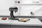 KitchenAid Ksmpexta Gourmet Pasta Press Attachment with 6 Interchangeable Pasta Plates, White