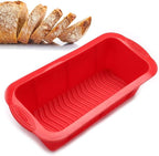 Set of Two Nonstick Loaf Pan For Homemade Bread Making,Soap, Fudge, Meatloaf and more (2 Pack Bread Mold)