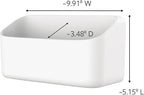 Command 10 Lb Large Organizing Caddy with 4 Strips, 9.91" x 3.38" x 5.15", Heavyweight Damage-Free Hanging for Organizing Cleaning Supplies, Closet, and Pantry