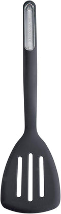 KitchenAid Silicone Slotted Turner, Black