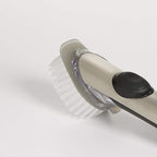 OXO Steel Soap Dispensing Dish Brush with 2 Dish Brush Refills