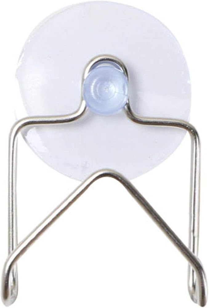 Stainless Steel Kitchen Sink Caddy Sponge Holder with Suction Cups Kitchen Organizer Rack (size:7.4cm x 6cm)