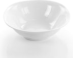 Elama Bishop 16 Piece White Porcelain Dinnerware Set