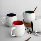 LIFVER 20 Ounces Coffee Mugs Set of 4, Large Ceramic Coffee Mugs with Handles for Coffee Tea Hot Cocoa, Espresso Cups Gifts for him her, Jumbo Soup Mugs Set of 4