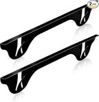 Upgrade 316 Stainless Steel Stove Gap Covers (2 Pack, 23.4”, Black), Heat-Resistant Stove Gap Filler for Kitchen Counter and Stovetop, Range Trim Kit Oven Gap Guard Between Stove and Counter