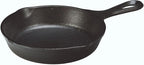 Lodge Seasoned Cast Iron Skillet - PFAS-Free, Non-Toxic Cookware - Use with an Oven, Stove, Grill, or Campfire - Naturally Non-Stick & Oven Safe - 6.5 Inches