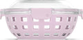 Ello Duraglass Meal Prep Container- Glass Food Storage Container with Silicone Sleeve and Airtight BPA-Free Plastic Lid, Dishwasher, Microwave, and Freezer Safe
