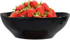 9'' Serving Bowls for Dining Table,42oz Deep Bowl for Soup, Cereal, Ramen, Pasta, Salad, Dishwasher & Microwave Safe, Easy Clean
