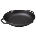 Victoria 13-Inch Cast Iron Skillet, Pre-Seasoned Cast Iron Frying Pan with Long Handle, Made in Colombia