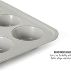Calphalon Legacy 12 Cup Nonstick PFA Free Cupcake Muffin Pan - Taupe