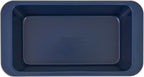 KitchenAid Nonstick Swiss Engineered Aluminized Steel Loaf Pan, Dishwasher Safe, 9 x 5 Inch, Ink Blue