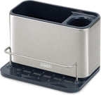 Joseph Joseph Surface Stainless Steel Caddy Sink Area Organizer and Sponge Holder, Gray