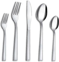 30-Piece Silverware Set - Flatware Stainless Steel Silverware Set for 6, Include Spoons and Forks Set, Mirror Polished, Dishwasher Safe, Cutlery Set for Home Kitchen Restaurant Hotel
