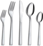 30-Piece Silverware Set - Flatware Stainless Steel Silverware Set for 6, Include Spoons and Forks Set, Mirror Polished, Dishwasher Safe, Cutlery Set for Home Kitchen Restaurant Hotel
