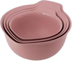 KitchenAid Universal Nesting Plastic Mixing Bowls, Set of 4, 1.5 quart, 2.5 quart, 3.5 quart, 4.5 quart