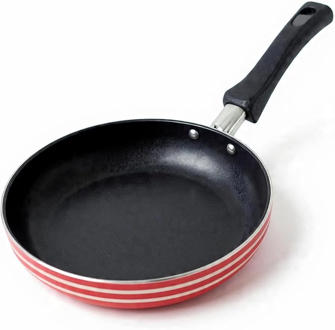 Mini Nonstick Frying Pan 5.5 Inch (14 cm) – Small Omelet Egg Pan for One Person, Compact Non Stick Skillet, Lightweight Easy Clean