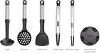 Joseph Joseph Elevate Fusion 5-piece Silicone Utensil Set with Storage Stand