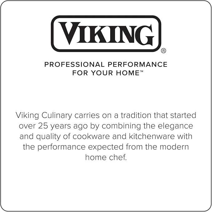Viking Contemporary 3-Ply Dutch Oven, 5.2 Quart Stainless Steel Cookware Pot with Glass Lid, Dishwasher and Oven Safe, Induction Ready, Silver