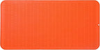 MicoYang Silicone Dish Drying Mat for Multiple Usage,Easy clean,Eco-friendly,Heat-resistant Silicone Mat for Kitchen Counter or Sink,Refrigerator or Drawer Liner Orange 5XL 36inches x 18inches