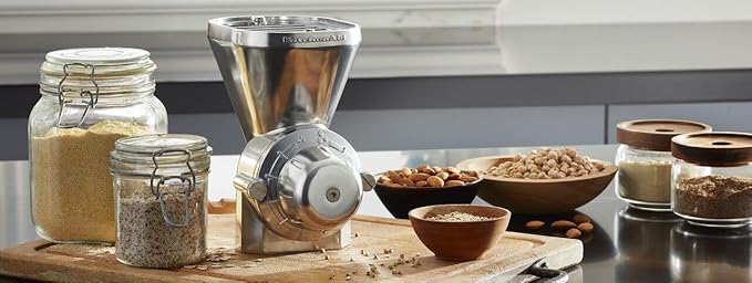 KitchenAid KGM All Metal Grain Mill Attachment,(Pack of 2)